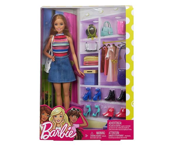 Barbie: Barbie divatbaba cipőkkel és kiegészítőkkel - Mattel