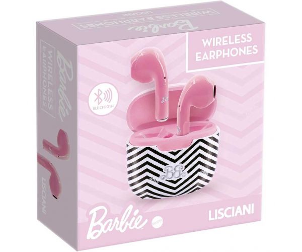 Barbie Vezeték nélküli Bluetooth-os rózsaszín fülhallgató - Lisciani