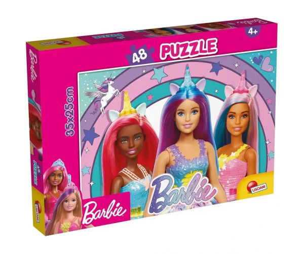 Barbie mágikus unikornis 48db-os puzzle 35x25cm - Lisciani