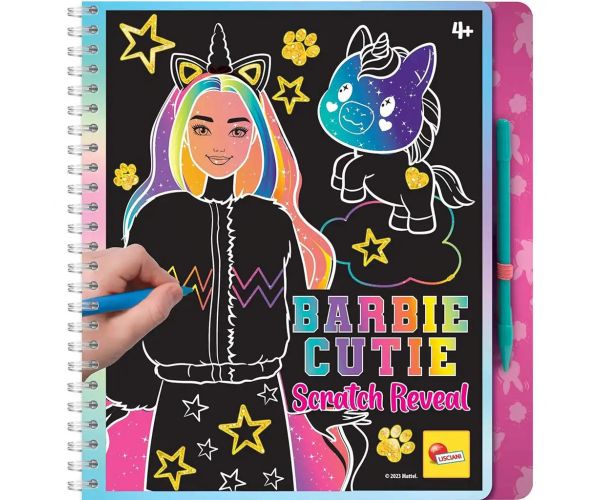 Barbie Cutie képkarc készítő szett 44 oldalas - Lisciani