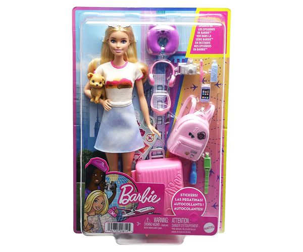 Barbie®: Dreamhouse Adventures Travel lutka Barbie s dodacima - Mattel