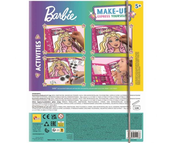 Barbie Šminkerska skicirka - Lisciani