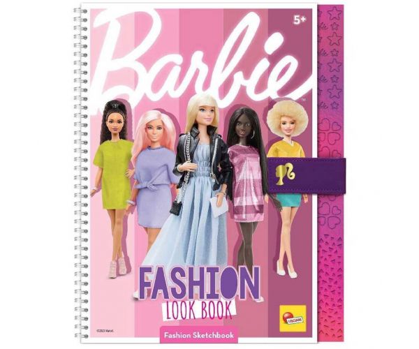 Barbie Divattervező vázlatfüzet - Lisciani