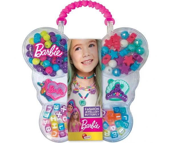 Barbie Divatékszer pillangós tárolóban - Lisciani