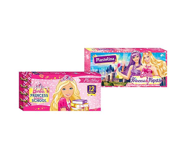 Barbie plastelini u setu 12 boja