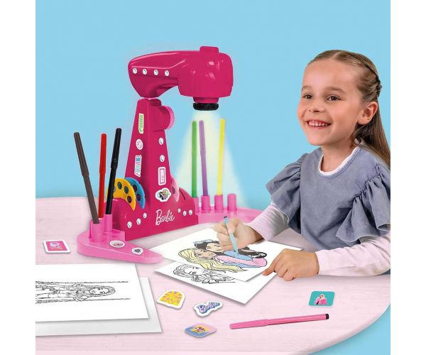 Barbie projektorski set za bojanje - Lisciani