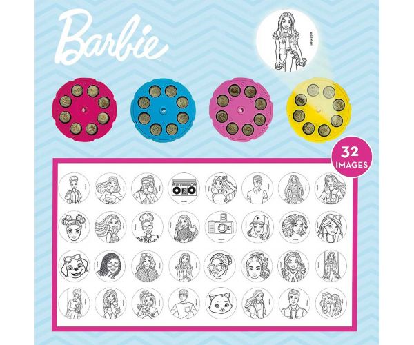 Barbie projektorski set za bojanje - Lisciani