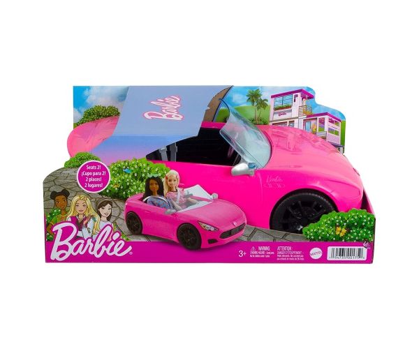 Barbie: Ružičasti Barbie kabriolet auto 2022 - Mattel