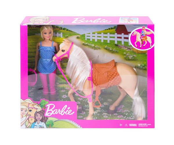 Barbie set sa konjem - Mattel