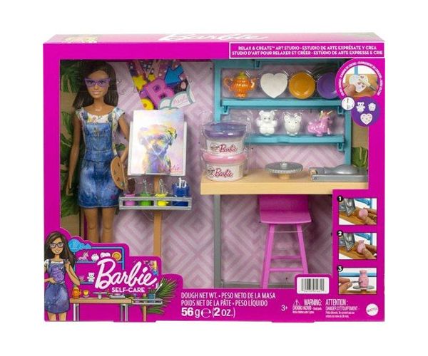 Barbie: Studio igračka sa bebom umjetnicom - Mattel