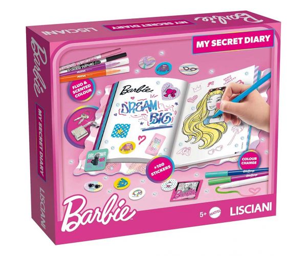 Barbie: Titkos napló lakattal - Lisciani