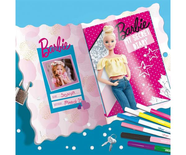 Barbie: Tajni dnevnik s lokotom - Lisciani