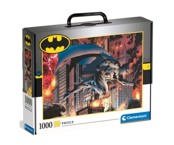 Batman puzzle kofer od 1000kom u kutiji za pohranu - Clementoni