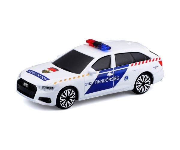 Bburago: Audi A6 mađarski policijski automobil sa sirenom 1/43