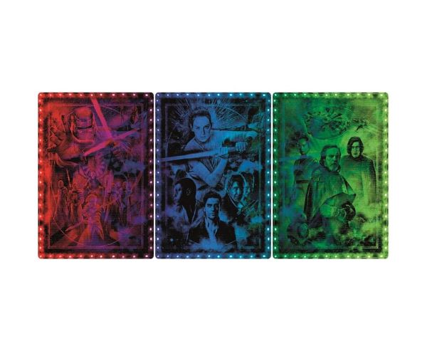 Ratovi zvijezda Metamorfozni epizoda VII-VIII-IX 520-dijelni puzzle s okvirom i RGB LED osvjetljenjem - Clementoni