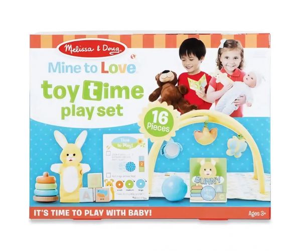Babák és babaházak - Baba játszószőnyeg játékokkal - Melissa & Doug