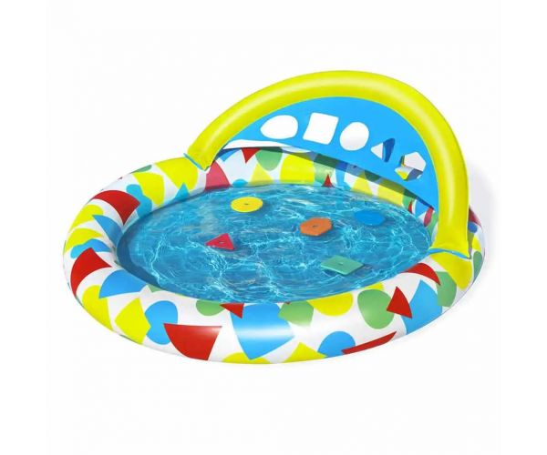 Bestway: Lil' Splash & Learn™ pancsolómedence 120 x 117 x 46 cm