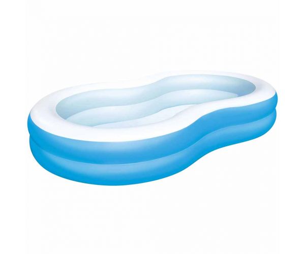 Bestway: Obiteljski bazen Lagoon, ovalni bazen s dva prstena, 262 x 157 x 46 cm