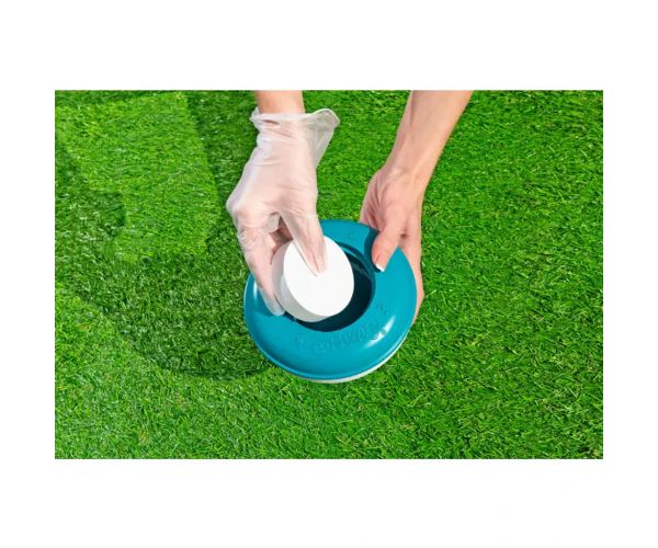 Bestway: Plutajući dozator za kemikalije Ø 16 x 10,3 cm