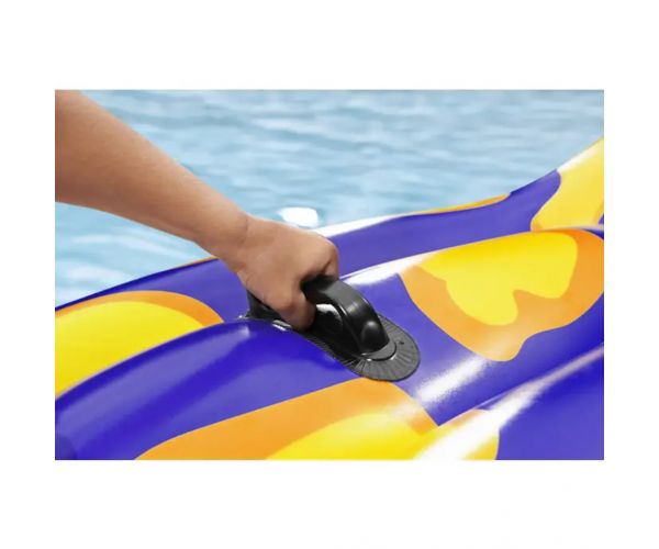 Bestway: Salamandra dušek za jahanje za dvoje s ručkama 191 x 119 cm