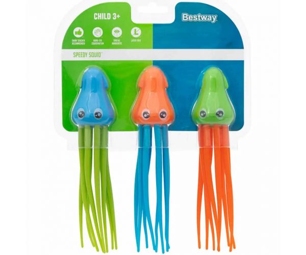Bestway: Speedy Squid™ polipos búvárfigura szett  3db-os készlet