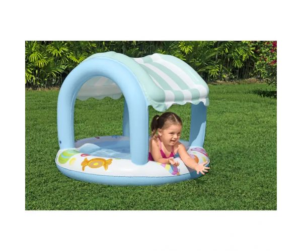 Bestway: Sweet Shoppe™ dječji bazen sa sjenilom za zaštitu od sunca Ø 104 x 84 cm