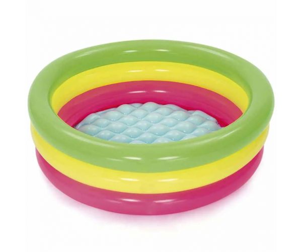 Bestway: Swim Squad™ háromgyűrűs bébi pancsoló medence Ø 70 x 24 cm