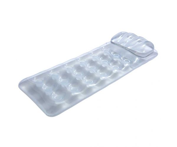 Bestway: Ezüst színű átlátszó gumimatrac 175x63x26cm