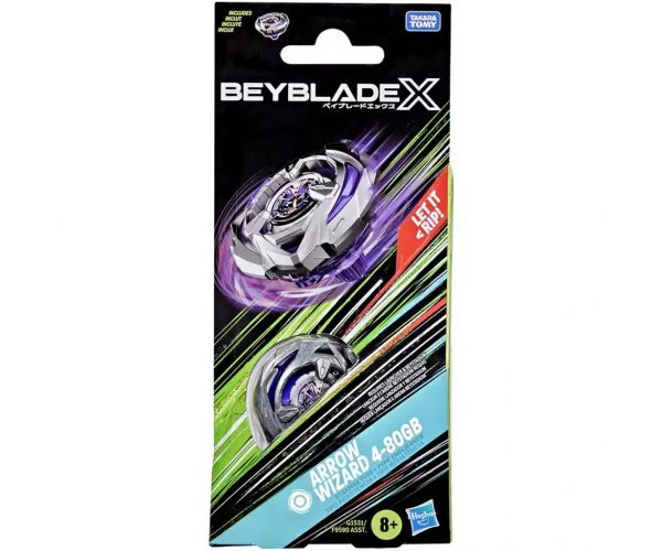 Beyblade X Booster: Arrow Wizard 4-80GB pörgettyű - Hasbro
