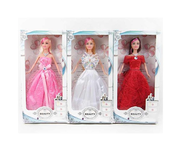 Beauty lutka u večernjoj haljini 29cm - tri vrste
