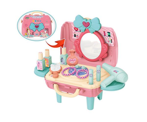 Beauty set u sklopivom setu kofera od 25 komada