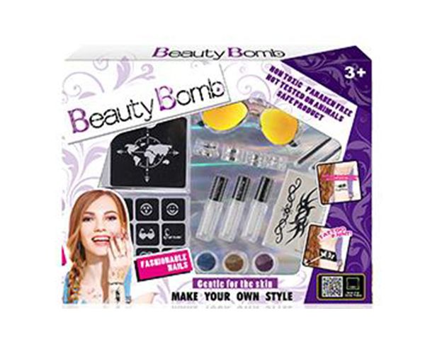 Beauty World: Beauty Bomb svjetlucavi kreativni set šminke sa sunčanim naočalama