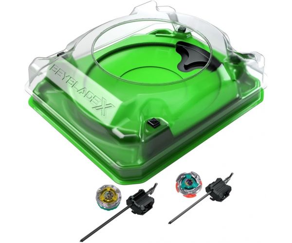 Beyblade X Sneak attack borbena arena s 2 vrtuljcima - Hasbro
