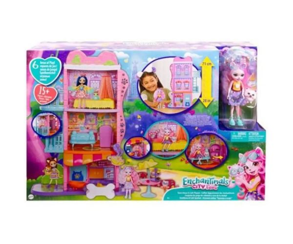 Enchantimals: Komplet za igru ​​City Tower - Mattel