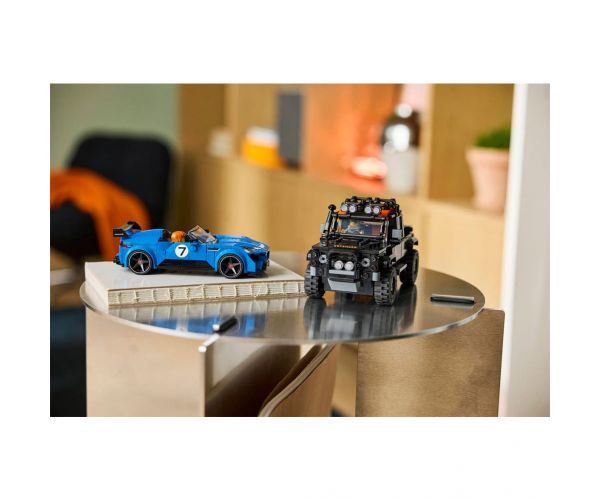 LEGO® Speed Champions: Jaguar Project 7 i Land Rover Defender (77264)