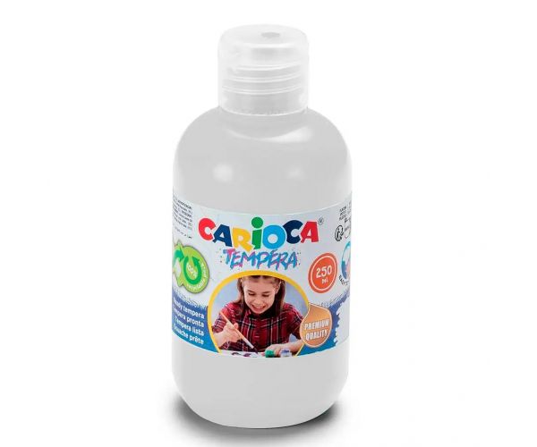 Fehér tempera 250ml-es - Carioca
