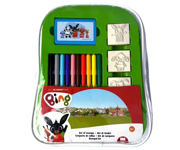 Bing nyuszi nyomda szett hátizsákban - Multiprint
