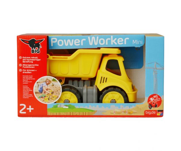 BIG Power Worker Mini billenős dömper teherautó - Simba Toys