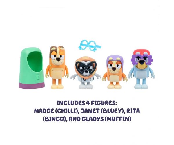 Bluey: Bake, 4-dijelni igrački set