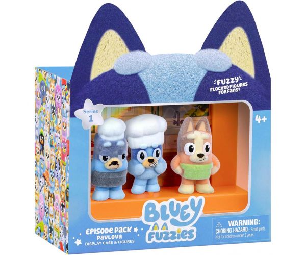 Bluey Fuzzies Epizód 3db-os szett - Pavlova