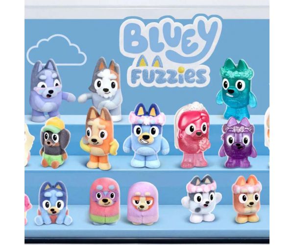 Bluey Fuzzies paket iznenađenja s dvije figurice