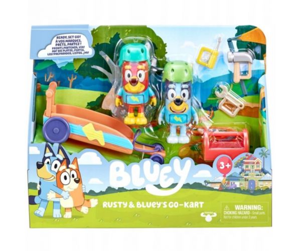 Bluey Gokart set s 2 figurice