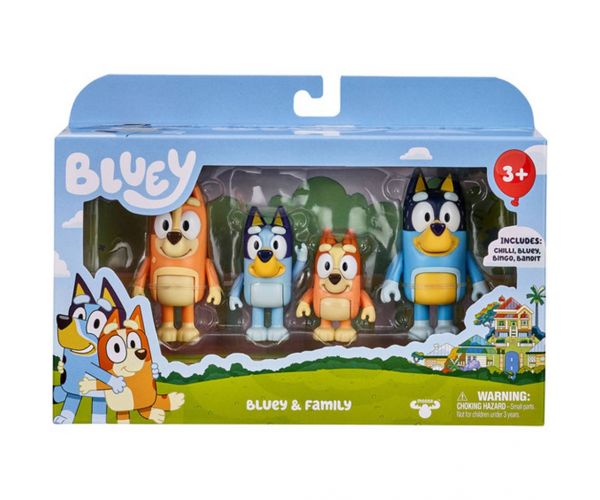 Bluey: Obiteljski set figura s 4 lika