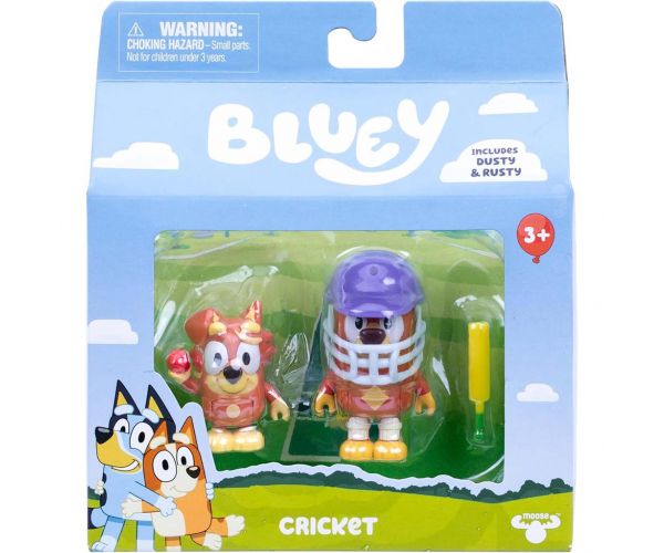 Bluey: Dupla figura csomag - Krikett