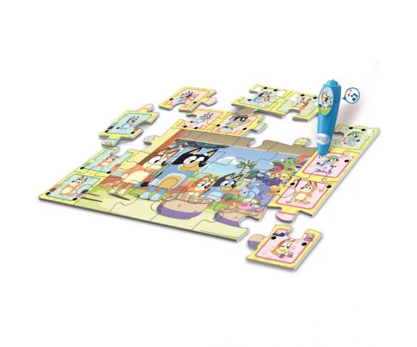 Bluey i prijatelji interaktivna podna slagalica od 24 komada - Clementoni