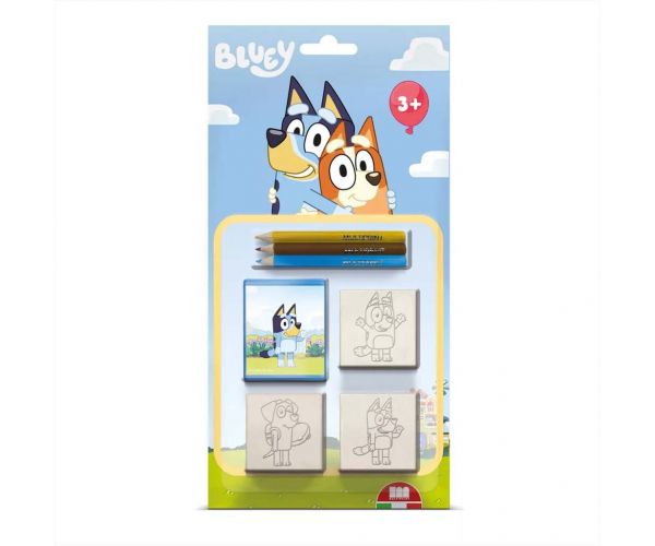 Bluey bélyegzőszett - Multiprint