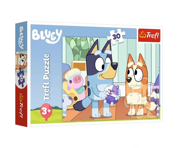 Bluey játékidő 30db-os puzzle - Trefl