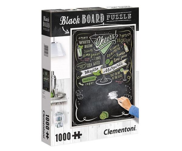 Blackboard Cheers puzzle 1000kom - Clementoni