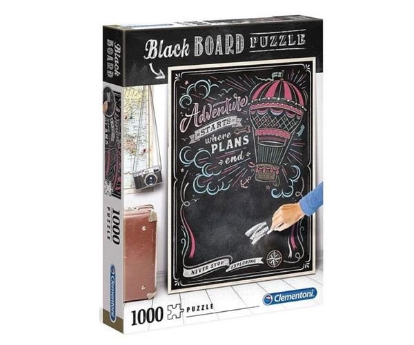 Blackboard Travel puzzle 1000kom - Clementoni