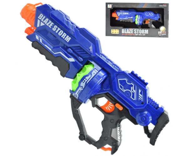 Blaze Storm: Velika električna spužvasta puška sa patronama 44x20cm